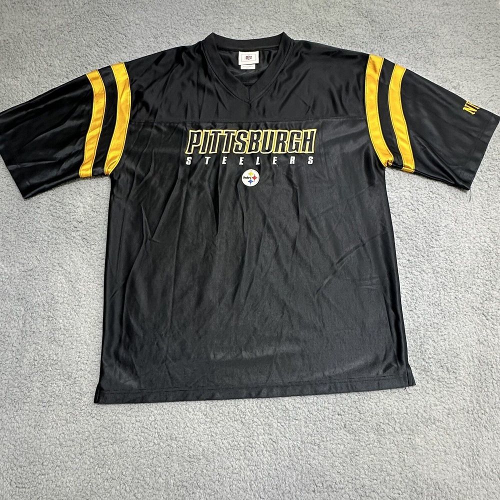Pittsburg Steelers NFL Jersey T Shirt Men’s Size L‎ Large